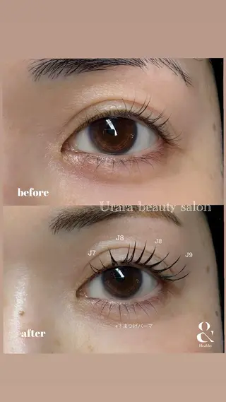 マツエク・マツパ Urara beauty salon所属・Urara KANAのマツエク・マツパデザイン