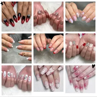 ネイル lucky nail 歌舞伎町のネイルデザイン