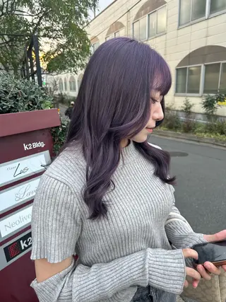 セミロング カラー 艶カラー/耳つぼ/ 渡辺奈緒のその他イメージ