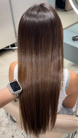 ロング ゆうか/韓国レイヤー /艶髪/立川のヘアスタイル