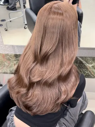 ロング 名古屋栄/PELE/ ブリーチ/asahiのヘアスタイル