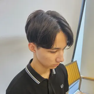 メンズ パーマ ショート ☀️ボブスタイル特化 大山あさひ☀️のヘアスタイル