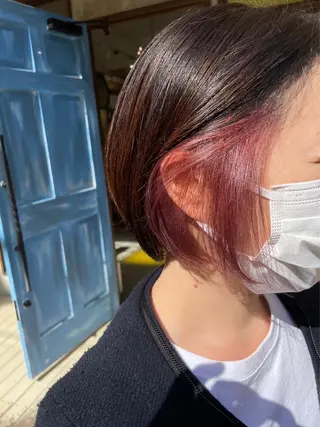 カラー ENIEN MAKE'S 立川所属・綾/ベージュカラー /パーマ🩰のヘアスタイル