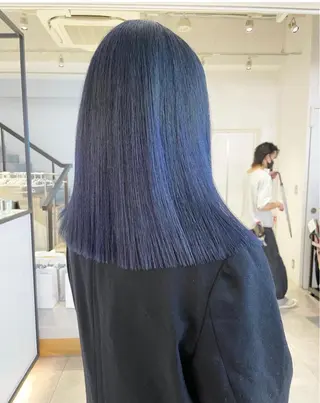 カラー 🎀ボブ+ハイトーン シュカ👶🏻のヘアスタイル