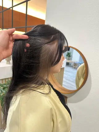 ロング amber池袋所属・美髪矯正・ブリーチ 矯正🫧秋元ゆたかのヘアスタイル