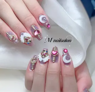 ネイル M🌷nail 長さだし専門店のネイルデザイン