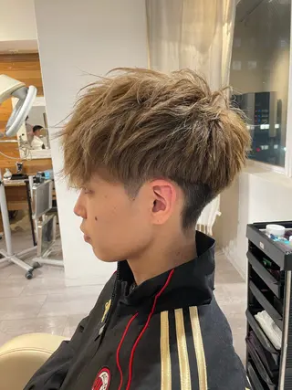 メンズ miwa/ボブパーマ /モードボブのヘアスタイル