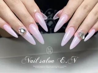 ネイル E.N🦋 長さ出し/持ち込みのネイルデザイン