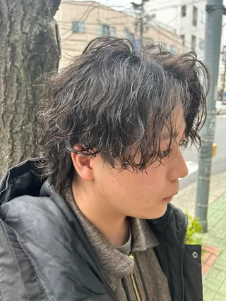 パーマ メンズ Oasis GaRDEN川越店所属・《メンズ特化》 足立　正寛のヘアスタイル