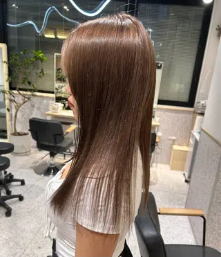 カラー ♡ハイトーン★ ネイル/しの♡のヘアスタイル