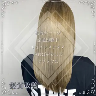 セミロング Agu hair milo所属・🥀寒色女神 山口玲奈🥀のヘアスタイル