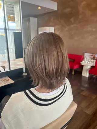 ミディアム カラー STYLE皆実店所属・黒岩 宏希のヘアスタイル