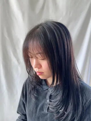 ロング KO コウ 【SARA 新宮店】のヘアスタイル