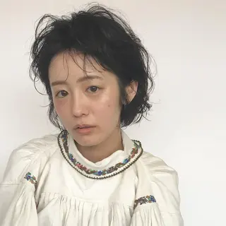 ミディアム カラー パーマ FRAME所属・FRAME/髪を育 てる/大人デザインのヘアスタイル