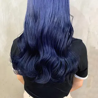 ロング カラー SAKURA 原宿所属・なかの たくみのヘアスタイル