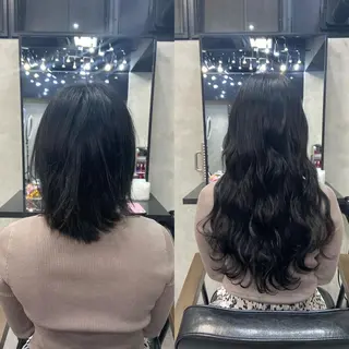 ロング カラー ヘアアレンジ ar+ ❤︎ maiのヘアスタイル
