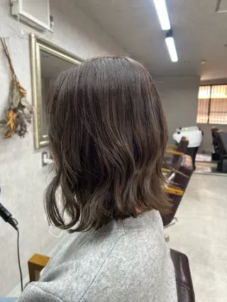 ミディアム カラー Lien 深井店のヘアスタイル
