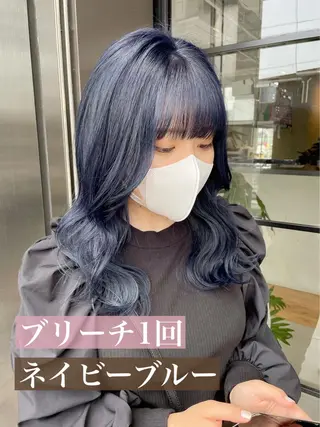 カラー yuga/ パーマのヘアスタイル