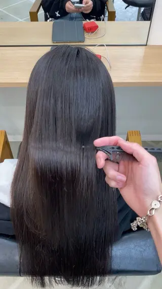 セミロング 石川 達也のヘアスタイル