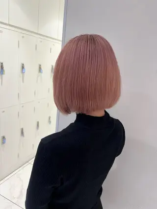 ミディアム 💎ハイトーン/ 髪質改善💎千田りえのヘアスタイル