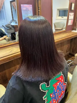 ミディアム カラー jam Creative Hair Design所属・【jam】横山 真優華のヘアスタイル