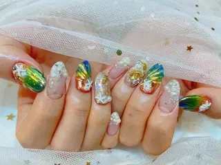 ネイル 長さだし専門店 M2　rikaのネイルデザイン