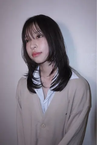 ミディアム MINX aoyama所属・レイヤーカット/ 管原久遠のヘアスタイル