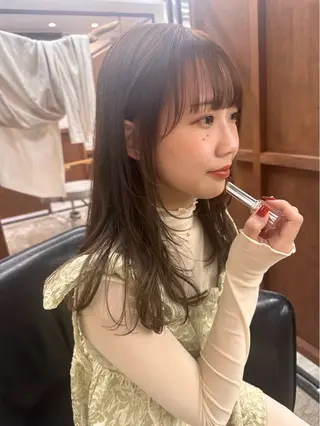 ロング カラー shin enom yuukaのヘアスタイル