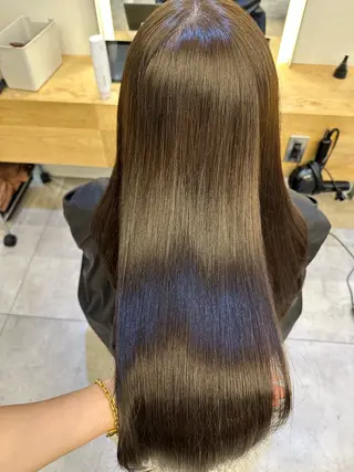 セミロング 中村 かおりのヘアスタイル