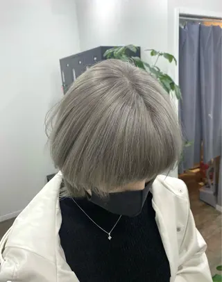 ミディアム Zina西新 井上貴幸のヘアスタイル