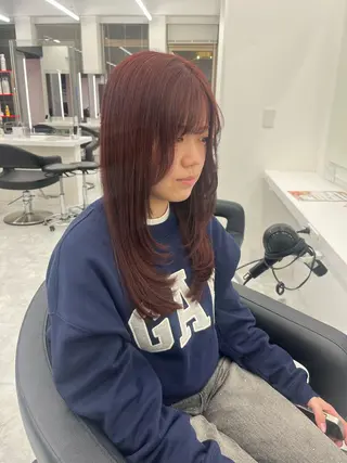 ロング カラー 💖トレンド秋冬 カラー💖FUTAのヘアスタイル