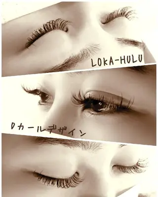 マツエク・マツパ LOKA-HULU  ロカフルのマツエク・マツパデザイン