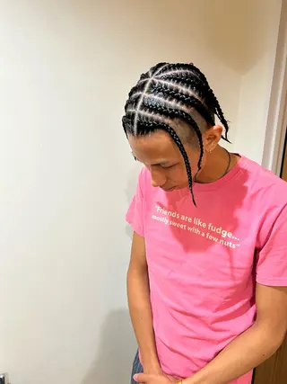 Brave boys所属・田中 優心のヘアスタイル