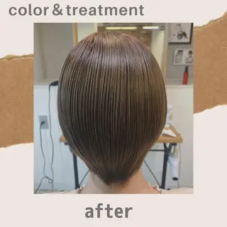 ショート カラー メンズカット/パーマ 👟黒田紗名👟のヘアスタイル