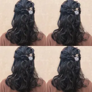 セミロング ヘアアレンジ 🌷MAYU 🌷のヘアスタイル