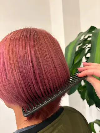 カラー Gigi宇都宮所属・渡辺 樹花のヘアスタイル