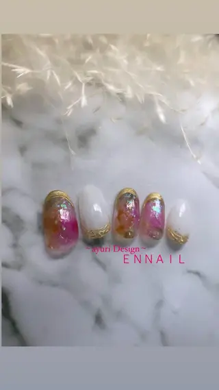 ネイル ＥＮＮＡＩＬ野中本店所属・EN_NAIL 野中本店Ayakaのネイルデザイン