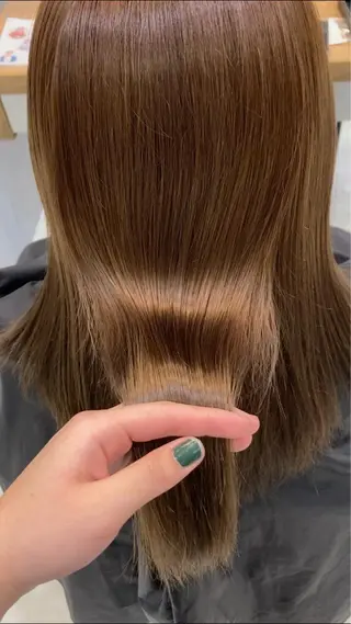 ロング カラー nono/パーマ /顔まわりカット🐈のヘアスタイル