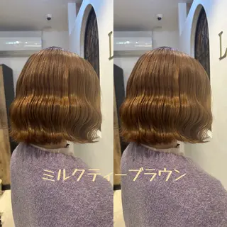 ショート ヘアアレンジ lovis🧸ゆうあ 🧸/透明感カラーのヘアスタイル
