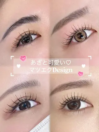 マツエク・マツパ 〈TRISH🌷〉 HANA✨のマツエク・マツパデザイン