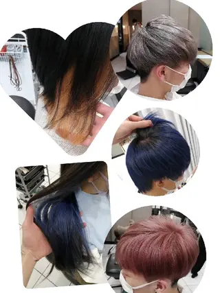 カラー D/i所属・D/i |Y/no. 〈夜スパ17時〜〉のヘアスタイル