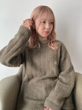 ミディアム 【髪質改善】 TAIGA🐯のヘアスタイル