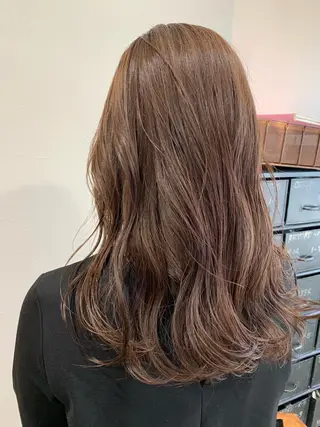 ロング カラー ヘアアレンジ 山崎 澪 レイヤーカット/大宮のヘアスタイル