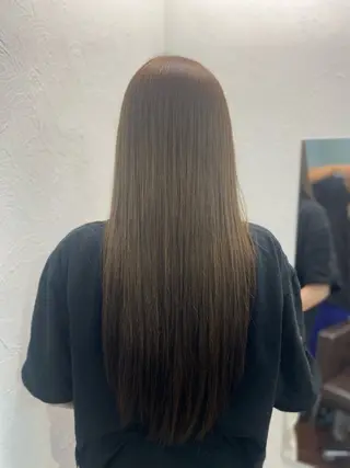 ロング 佐々木 菜摘のヘアスタイル