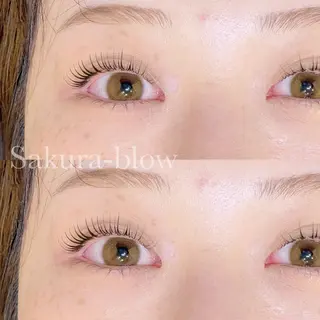 マツエク・マツパ Sakura-blow梅田店所属・Sakurablow 大槻のマツエク・マツパデザイン