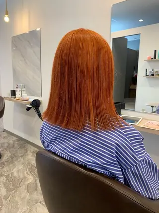 ミディアム 永田 よしはるのヘアスタイル