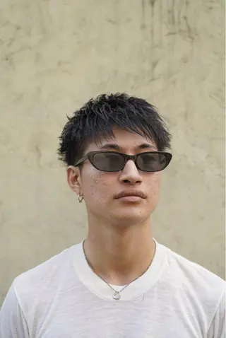 メンズ brunt jet所属・関 晃哉のヘアスタイル