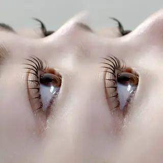 マツエク・マツパ yui🖤/パリ ジェンヌ/束感まつ毛のマツエク・マツパデザイン