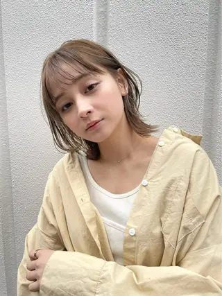 カラー 伊藤 まみのヘアスタイル