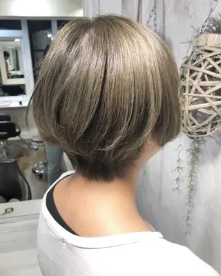 ショート カラー ヘアアレンジ 遠藤 拓馬のヘアスタイル